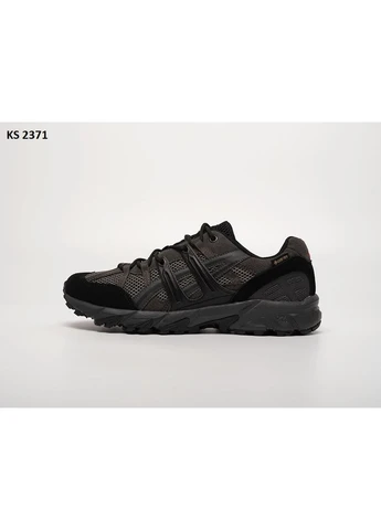 Черные летние кроссовки asics gel sonoma 15-50 black асикс гель сонома No Brand