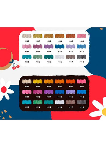 Металлические маркеры 18 цветов (LC303137) Arrtx (323122696)