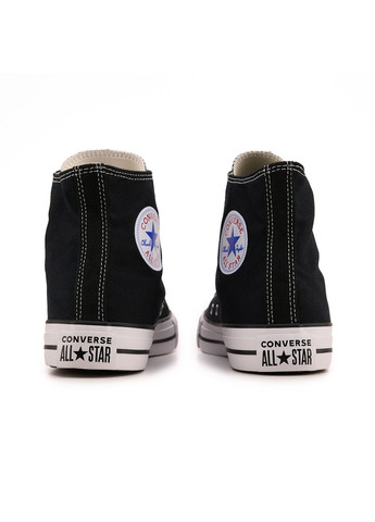 КЕДИ ЖІНОЧІ CONVERSE CHUCK TAYLOR ALL STAR HIGH BLACK WHITE КОНВЕРС No Brand чорні демісезони (367175964)
