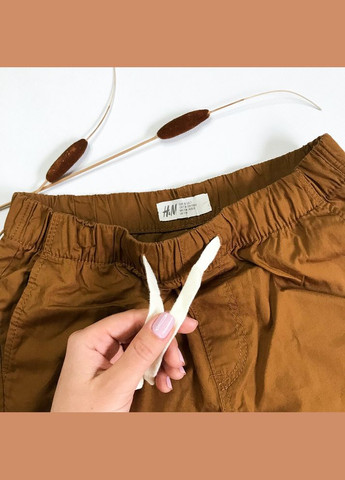 Шорты 116 см коричневый артикул Л481 H&M (290704706)