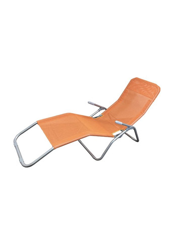 Кресло-шезлонг раскладной оранжевый Jumi (361952122)
