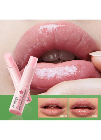 Зволожуючий бальзам для губ з екстрактом сакури Sakura 2.7 г Bioaqua (370271606)