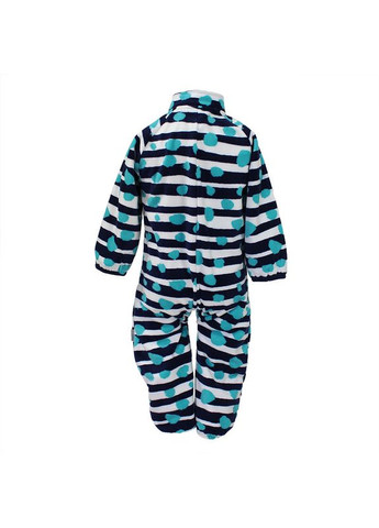 Синяя комбинезон roland, флис, р.74, синий с белым () Huppa 3304BASE-63386-074