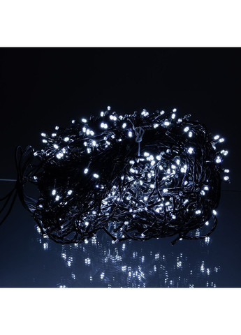 Гірлянда Нитка вулична 1000 LED 100 м чорна, білий No Brand (365823087)