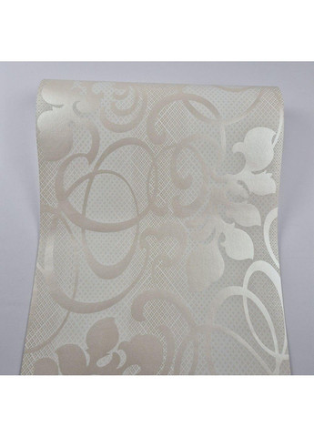 Обои виниловые на флизелине 0.53 × 10 м 58642, бежевые — для спальни, гостиной, прихожей MARBURG (368895587)