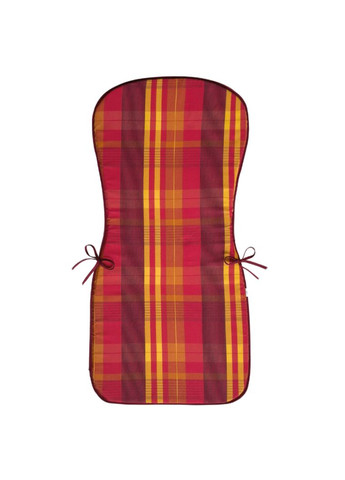 Матрац на садове крісло червоний у смужку No Brand (324831505)