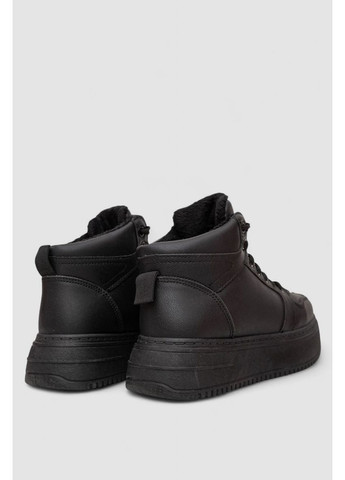 Черные кеды женские на меху Ager 248RK01