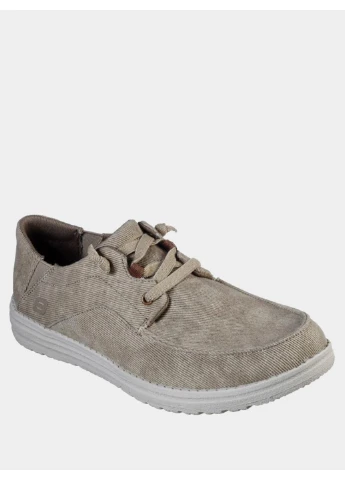 Темно-бежевые мокасины 4451981 тауп km3936 Skechers