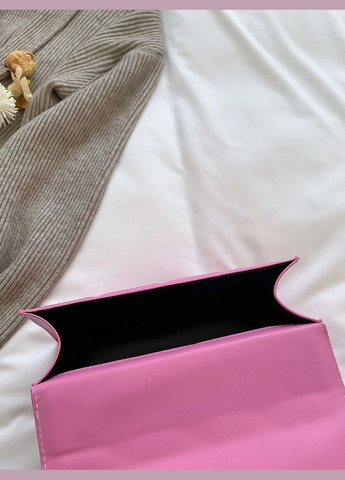 Женская сумка кросс-боди на цепочке розовая No Brand (290665301)