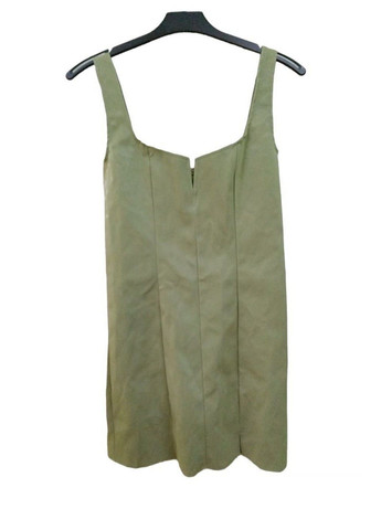 Зеленое кэжуал платье с микро-дефектом Missguided однотонное