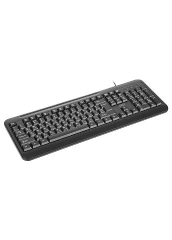 Клавіатура мембранна KM1040 104key, USB-A, EN/UK, чорний 2E (387173836)