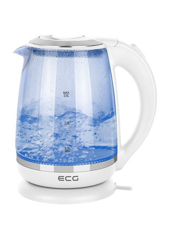 Електрочайник (RK2020 White Glass) ECG RK 2020 White Glass (354227602)