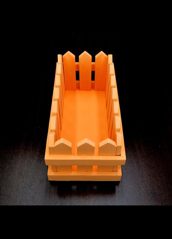 Кашпо з дерева Жовтець 16х31 грейпфрут (КАШ-16310154) No Brand (328450173)