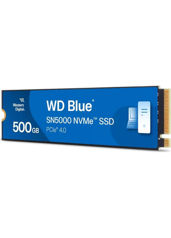 Накопитель SSD M.2 2280 500GB SN5000 (WDS500G4B0E) WD (325818118)