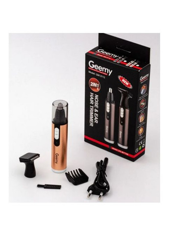 Тример універсальний GM-3112 2 в 1 бритва для носа та вух MDR Geemy (371793702)