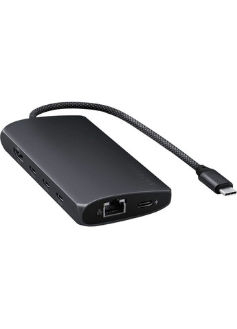 Адаптер USB-C Multiport Adapter 8K with Ethernet V3 Midnight Satechi (302652114)