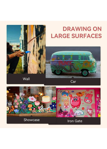 Акрилові маркери AACM-0515 10 кольорів (LC303656) Arrtx (323089738)