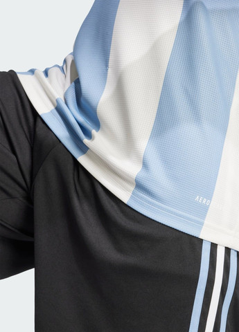 Синий демисезонный спортивный лонгслив adidas с логотипом