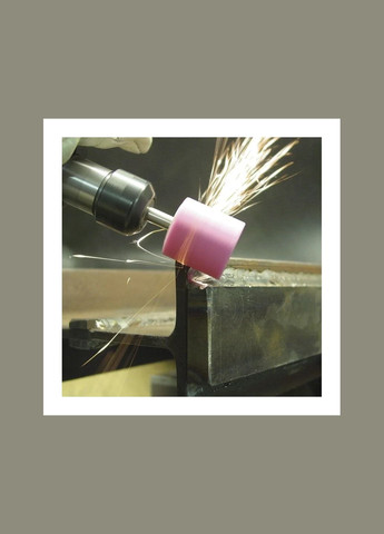 Наждак абразивний оксиду алюмінію EKR " " твердості N циліндрична діаметром 13мм довжиною 20мм Lukas (313399971)