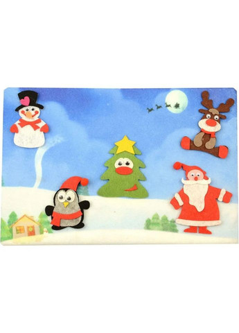 Розвивальна гра з фетру "Новий рік" (ПФ-012) PF-012 УМНЯШКА (316267913)