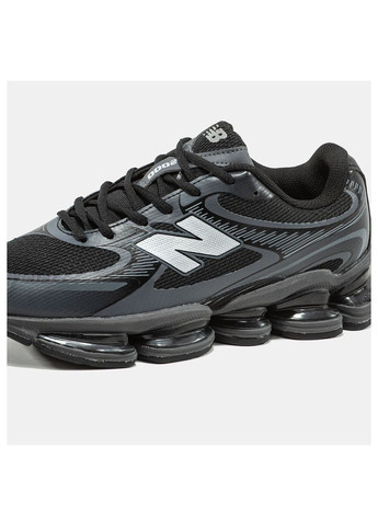 Темно-серые демисезонные кроссовки мужские new balance No Brand 2000