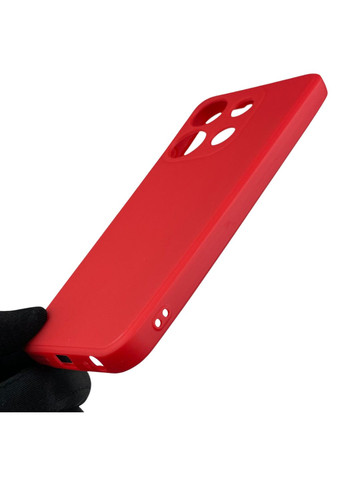 Чохол для Spark Go 2023 (BF7) з квадратними гранями із захистом камери на техно спарк го 2023 червоний Tecno (366021260)