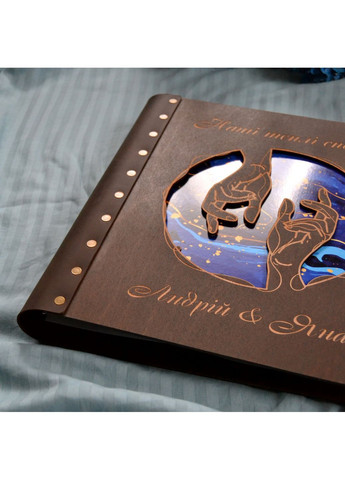 Фотоальбом з наскрізною різкою 34х32.5 см на 25 листов FILWOOD No Brand (362193139)