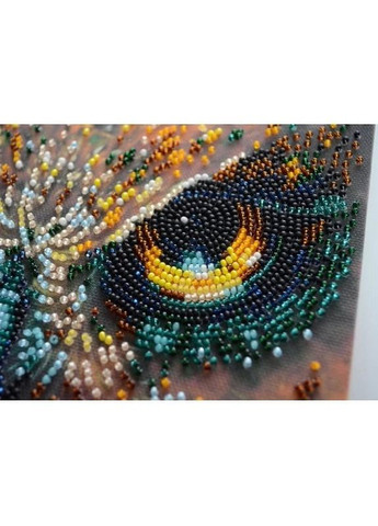 Набор-меди для вышивки бисером "Бесстрашный" AMB-107 на натуральном полотне No Brand (339779558)