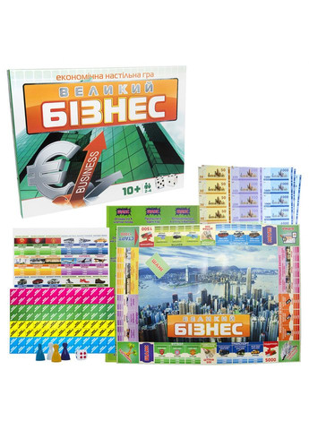Настільна гра Велика Великий Бізнес 30452 (укр.) Strateg (363204936)