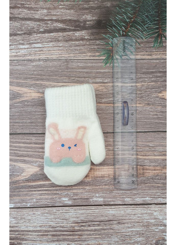 Подвійні рукавички для дівчаток 2-4 роки No Brand (360534162)