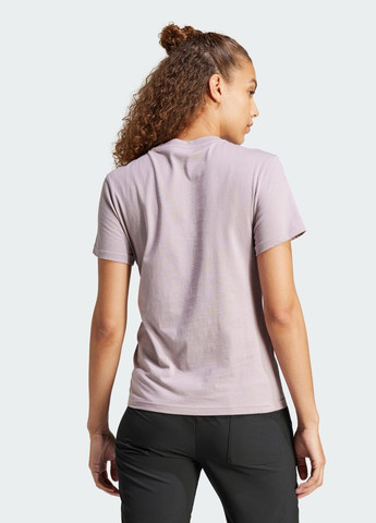 Фіолетова всесезон футболка terrex classic logo adidas