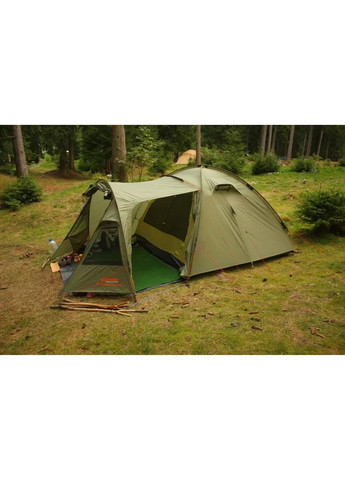 Палатка трехместная Campus 3 Green PNG 125.3 Pinguin (316614961)