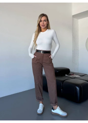 Жіночі вельветові штани Fashion (381926825)