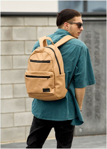 Рюкзак для ноутбука мужской Zard LKT беж Sambag (301871838)