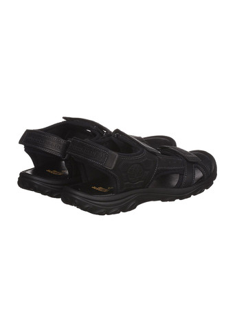 Повседневные мужские сандали из кожи 10а1 Andante на липучке