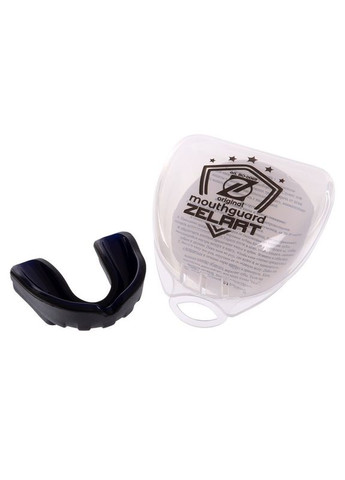 Капа боксерская односторонняя (одночелюстная) двухкомпонентная в футляре (термопластик, р-р L для взрослых, Zelart (361438993)