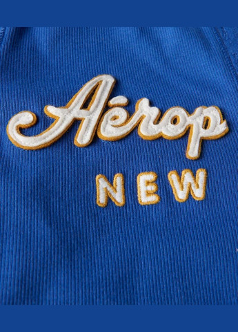 Синяя летняя футболка Aeropostale