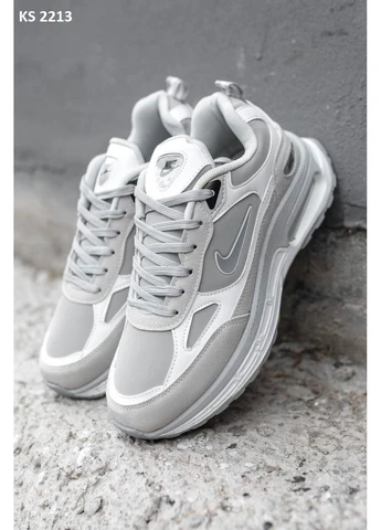 КРОСІВКИ ЖІНОЧІ NIKE AIR GRAY BALLOON НАЙК АІР СІРІ No Brand сірі демісезони (392002653)
