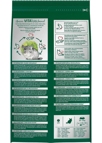 Корм Emotion Beauty Selection для шиншил, 600 г Vitakraft (365593080)