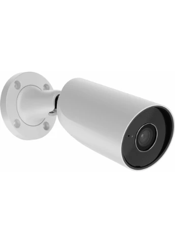 IP-Камера дротова BulletCam, 8мп, 4мм, Poe, True WDR, IP 65, ІЧ 35м, аудіо, кут огляду 75°до 85°, вулична, біла Ajax (393484166)