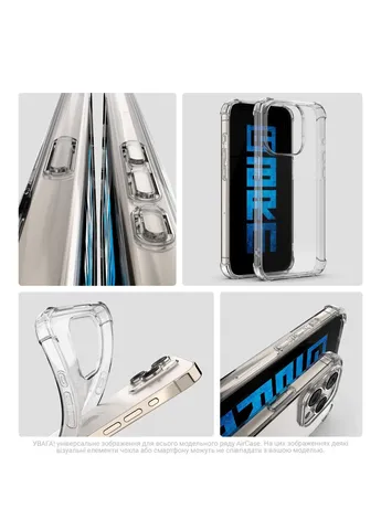 Чохол до мобільного телефона (ARM73536) ArmorStandart Air Force Xiaomi Poco F6 Transparent (326592513)