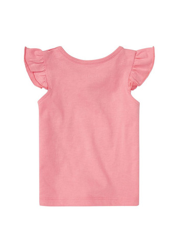 Розовая демисезонная футболка 2шт Lupilu