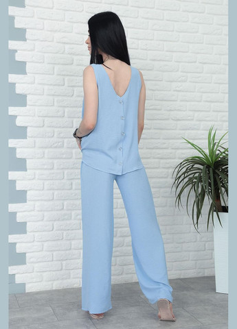 Летний костюм со штанами палаццо Fashion Girl (301064993)