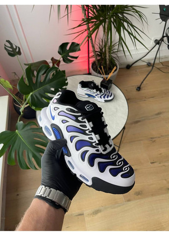 Кроссовки женские и мужские Nike Air Max TN Plus drift white purple | Найк Аир Макс ТН плюс белые фиолетовые No Brand фиолетовые демисезоны (362207194)