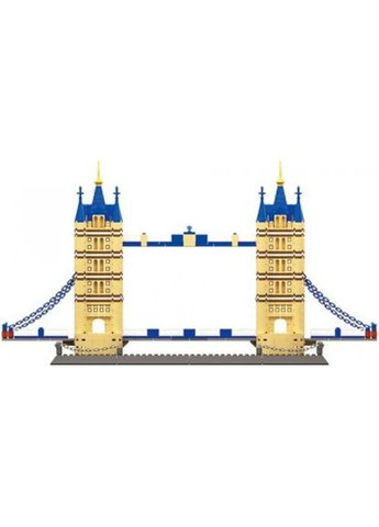 Дитячий конструктор Архітектура Тауерський міст Лондон, The Tower Bridge 1054 деталь (5215) Wange (366036832)