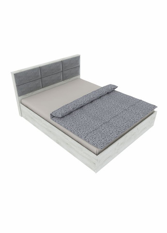 Кровать двуспальная КЛ-1600 Лайт (ламельный каркас) 160х200 см (EVR-071075) Еверест (365761737)