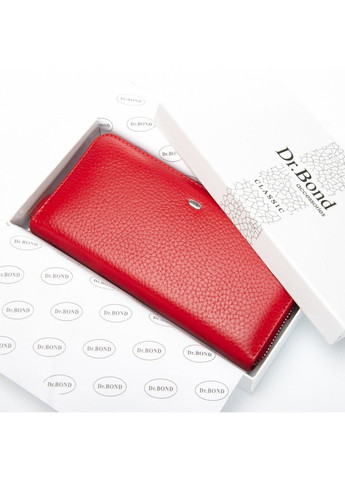 Женский кожаный кошелек Bright W201 red Dr. Bond (370766706)