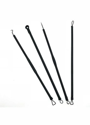 Набор 4шт инструменты для очистки лица до сих пор Ложечка уно от прыщей угрей Сталекс Инструмент для чистки лица No Brand (343051594)