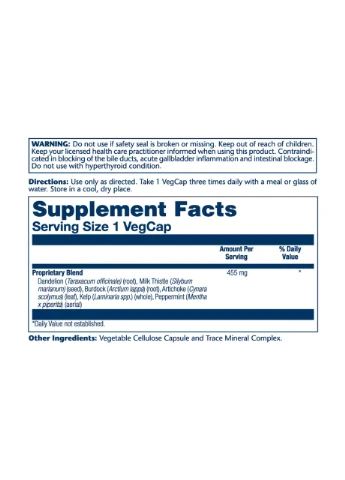 Liver Blend SP-13 - 100 vcaps Solaray (369400595)