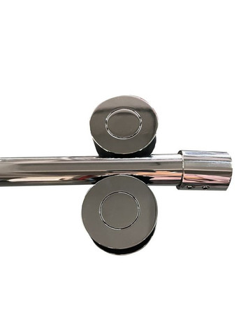 Двері в нішу SR SD06-140x220-TR-01 прозоре скло Easy Clean 8мм, хром (KR5368) KOER (330027319)